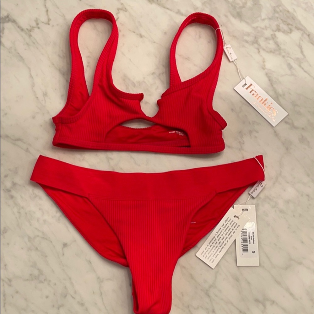 Frankie’s Bikinis Cole top and Wyatt Bottom